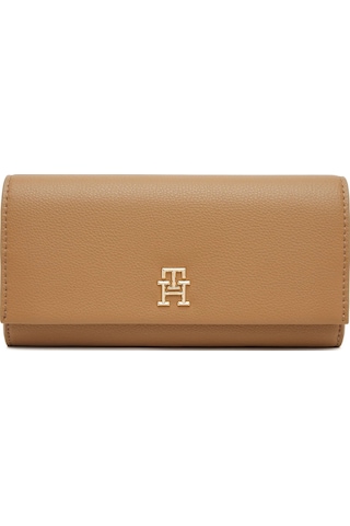 Tommy Hilfiger Tommy Hılfıger Kadın Cüzdan Aw0aw17267-rbc Bej