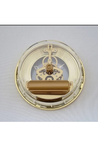 10.5 Cm Sarı Gold Geçme Saat Pilastik Kasa Ilk Elden Ithalatcı