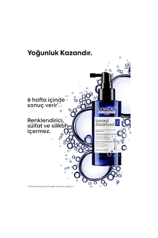 L'Oréal Professionnel Serioxyl Advanced İncelmiş Saç Telleri için Yoğunluk Kazandıran Serum 90 ML