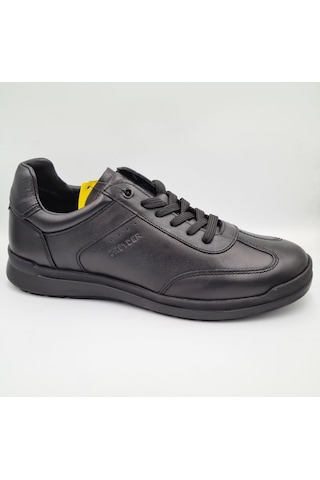 Greyder 18691 5k Siyah Hakiki Deri Erkek Günlük Casual Urban Ayakkabı Siyah