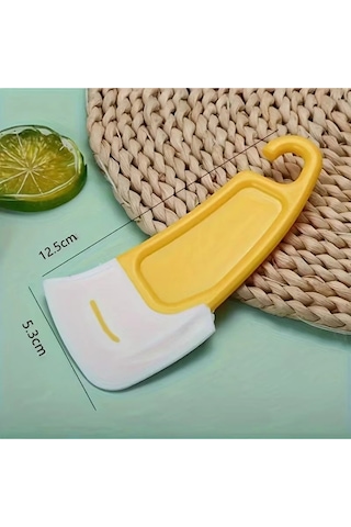 Silikon Uçlu Bulaşık Temizleme Kazıyıcı Spatula Bulaşık Sıyırma Aparatı Plastik Çok Renkli Diğer