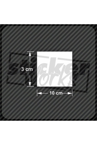 Altın Elbiseli Adam - Aea Neon Sarı Sticker 2 Adet - Ufak Boyut Altın Sarı