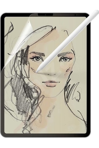 Apple Uyumlu iPad Air 5. Nesil 2022 10.9" Inç M1 Paperlike Nano Kırılmaz Ekran Koruyucu Kağıt Hissli