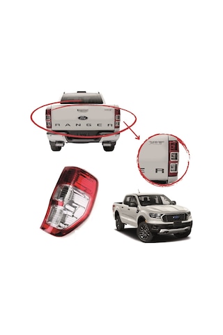 Ford Ranger Stop Lambası Sağ- Sol Takım Duylu Sisli Tip 2012-2020