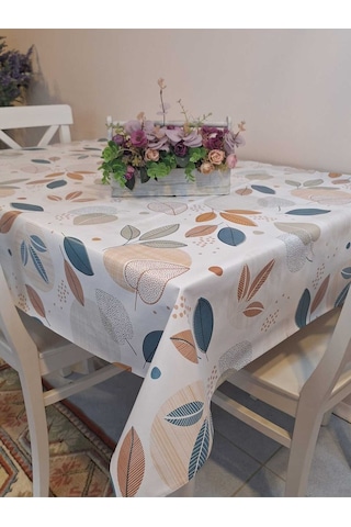 Elyaflı Pvc Masa Örtüsü Modern, Dayanıklı, Silinebilir Ve Şık Görünüm 01fnt8279 Çok Renkli