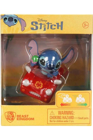 Yume Toys Disney Stitch Zoom Hero Serisi Çek Bırak Figürlü Sports Car 15750
