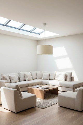 Testa Sarkıt Avize Beyaz-finlin Krem 38x21x70