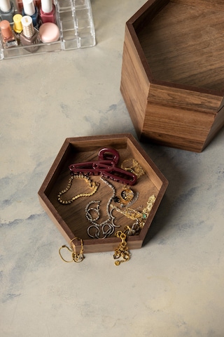 Finehome Wooden Takılık & Çerezlik Organizer Kutu 5'li