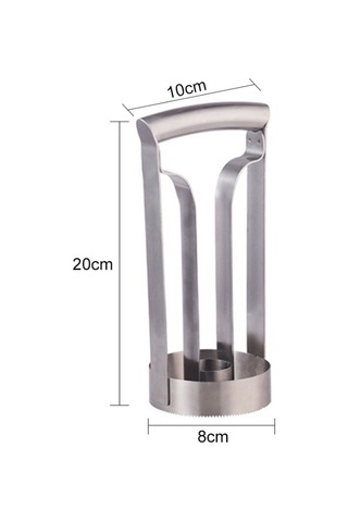 Stainless Steel Pineapple Knife Peeler Pineapple Core Remover, Size:pineapple Core Remover Diğer