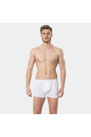 Türen Erkek Ribana Kemerli Paçalı Boxer 119 KARIŞIK Beyaz