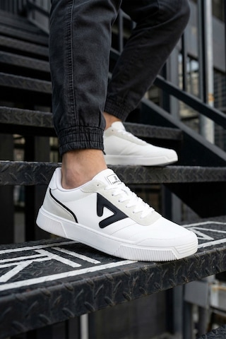 Dark Seer Ds Midas Beyaz Siyah Erkek Sneaker Günlük Spor Ayakkkabı Beyaz - Siyah
