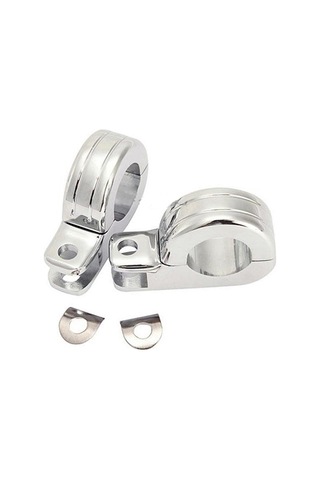 Homyl Motosiklet 38mm Motor Bar Otoyol Ayak Peg Montaj Kelepçesi