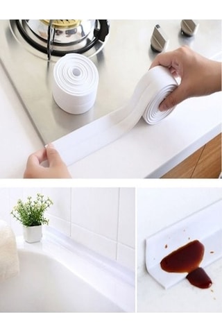 Su Sızdırmaz Geçirmez Bant Lavabo Küvet Kenar Bandı Küvet Duş Ban
