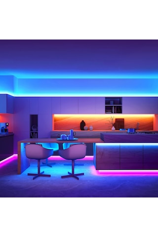 Maiyame Tv Pc Oyun Monitörü İçin Led Işıklar Tv Led Arka Aydınlatma Uzaktan Kumanda Renk Değiştire Uzaktan Kumanda