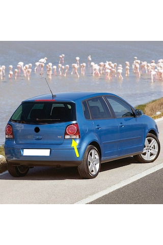 Vw Polo 2005-2009 Sağ Arka Stop Fren Lambası Camı 6q6945096ab