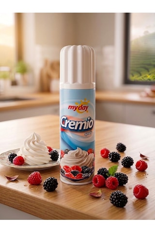 Myday Sprey Krem Şanti Pratik Kahve ve Pasta Süsleme Şantisi 250 G