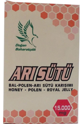 Doğan Baharatçılık 15.000 MG Bal Polen Arı Sütü Karışımı 230 G