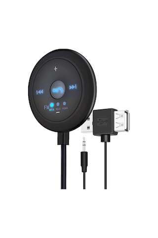 Suntek Araba Bluetooth 5.0 Alıcı 3.5mm/usb Için Radyo Araba