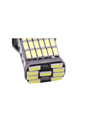 Sisa Ba15S 1156 P21W 45 Led Geri Vites Sinyal Stop Ampulü 2 Adet 1 Takım Beyaz