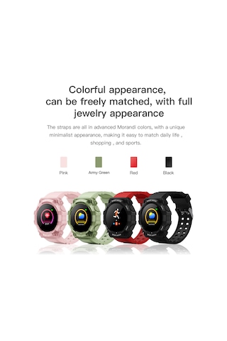 Padalink FD68 1.44" Ips Dokunmatik Ekran Akıllı Saat (İthalatçı Garantili)