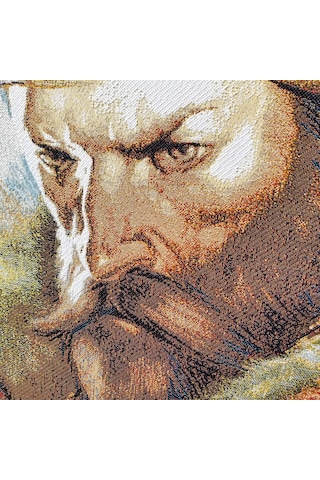 Figüratif Seri-21 Dokuma Goblen Kumaş-Fatih Sultan Mehmet