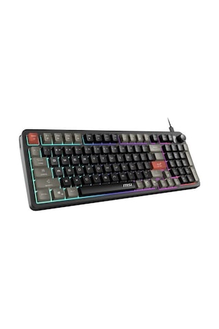 Msı Forge Gk110 Rgb %96 Membrane Switch Kablolu Oyuncu Klavyesi Ckckmsı0010