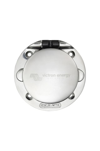 Victron Power Inlet 32a 250v Cee 2p+e Paslanmaz Çelik Kapaklı Ip56 Dış Elektrik Giriş Soketi