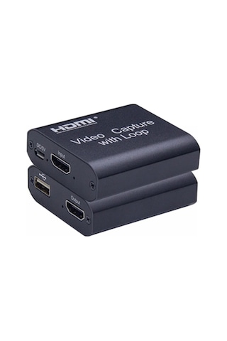 4k Çift Çıkışlı Hdmı Video Capture Video Yakalama Cihazı Ve Canlı Yayın Kartı 4kvc300