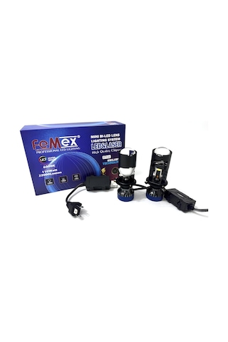 H4 Mini Bi-led Xenon Femex Gt Nano Executıve Kendinden Mercekli