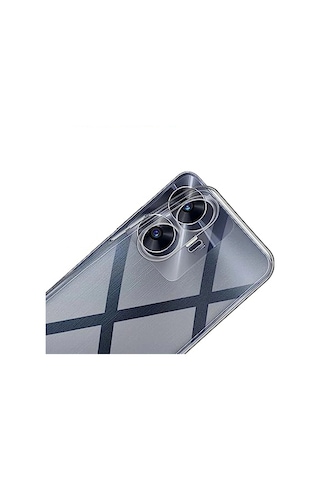 Durukar Realme C55 Kılıf Lüx Şeffaf Silikon