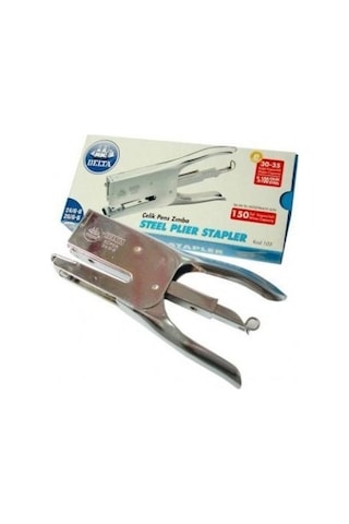 Delta 105 Çelik Pens Tipi Zımba Makinesi 24/6-24/8 Zımba Teli