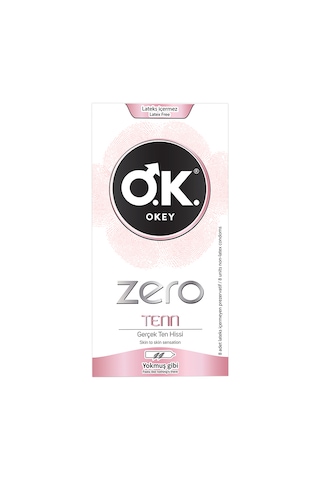 Okey Zero Tenn Prezervatif 3 x 8'li