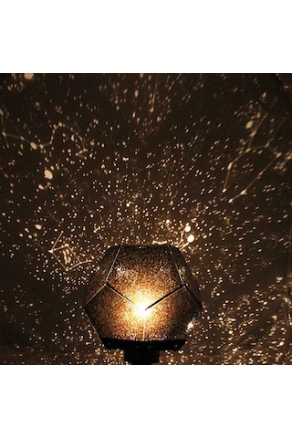 Padalink Yıldız Gökyüzü Projeksiyon Lambası - Usb İle Sarı-mavi-beyaz 3 Renk, Oda İçin Romantik Işık Efekti Diğer