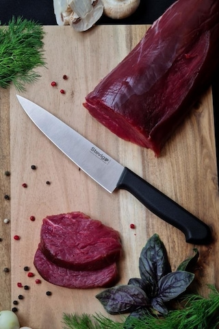 Stevig Solid Mini Şef Bıçağı 15 Cm Siyah St-400.002 Siyah