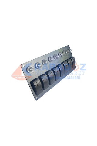 Marin 8'Li Swıtch Panel 12X24 Cm