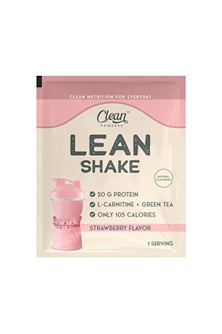 Clean Powders Lean Shake 30 Gr 10 Saşe - Çilek çilek