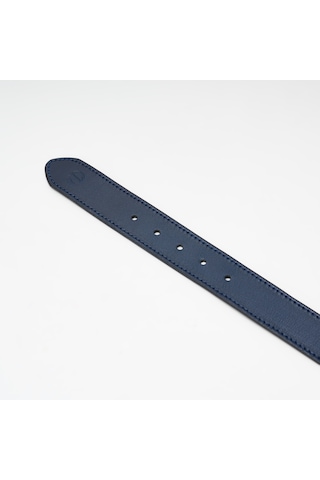 Lacivert Erkek A-040-22 Grande Kemer Genişlik 4 Cm