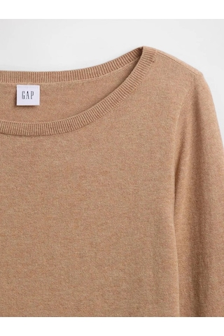 Gap 791281000 V-bella Boatneck Kadın Kazak Kahverengi