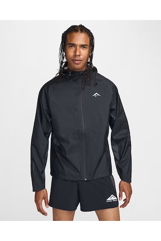 Nike Cosmic Peaks Storm-fıt Adv Erkek Koşu Ceketi Su Ve Rüzgar Geçirmez Siyah