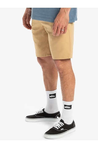 Quiksilver Mw Chino Straight Erkek Şort-29815 Açık Kahverengi