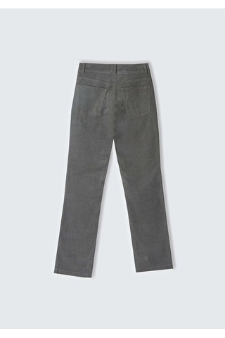 Sisley Pamuk Karışımlı Beş Cepli Normal Kesim Pantolon Kadın Gri Pantolon - 324a46c2le02w