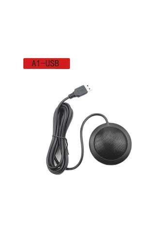 Lemestar 360 Derece Ses Toplayan Profesyonel Kondenser Mikrofon - Usb/aux Bağlantılı Pc/toplantı/canlı Yayın İçin