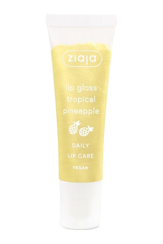 Ziaja Tropical Pineapple  Ananas Aromalı Parlak ve Nemlendiricili Dudak Parlatıcısı