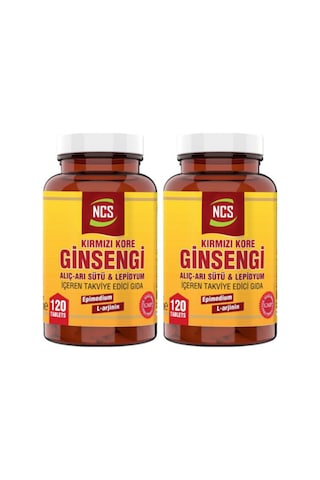 Korean Red Ginseng 120 Tablet 2 Kutu