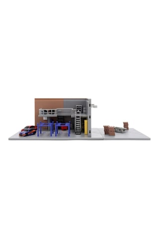 Ve Öfkeli Han'ın Garajı Nano Diorama Seti Gri