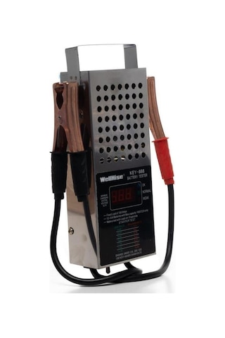 Wellhise Key-888 Dijital Akü Test Cihazı 12V 100A