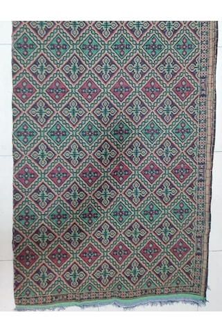 Algelsineve İnci Karışık Makine Dokuması Büyük Kilim