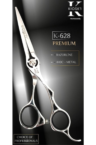 Kioski Profesyonel Premium Lüks Makas 440-c 6 Numara K-628