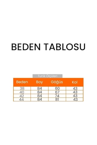 Bestenur Armalı Yırtmaç Detay Tunik 1665 - Kahve Kahve