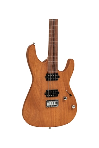 Valler Fts2700 Mat Koyu Kahve Okoume Ağacı Hh Perdesiz Elektro Gitar